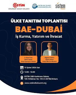  ÜLKE BİLGİLENDİRME TOPLANTISI - BAE / DUBAİ